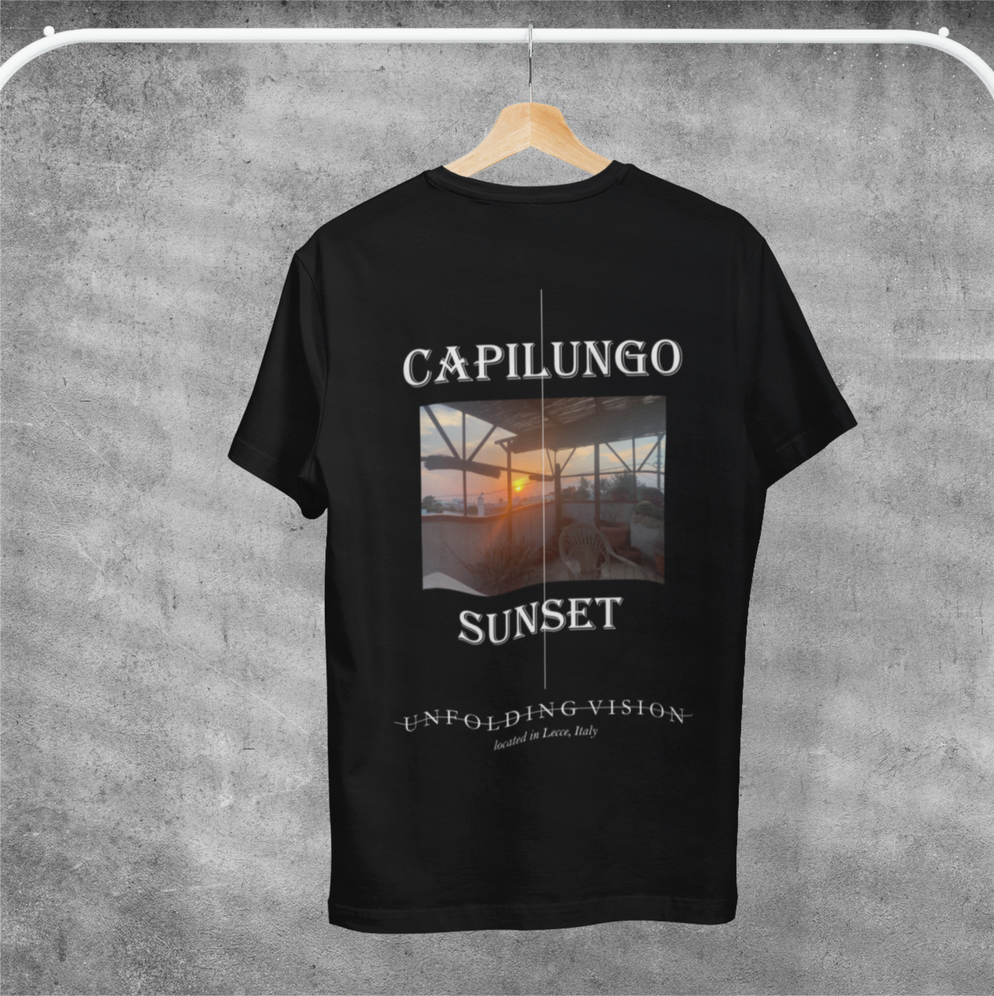 Capilungo Sunset Tee Schwarz