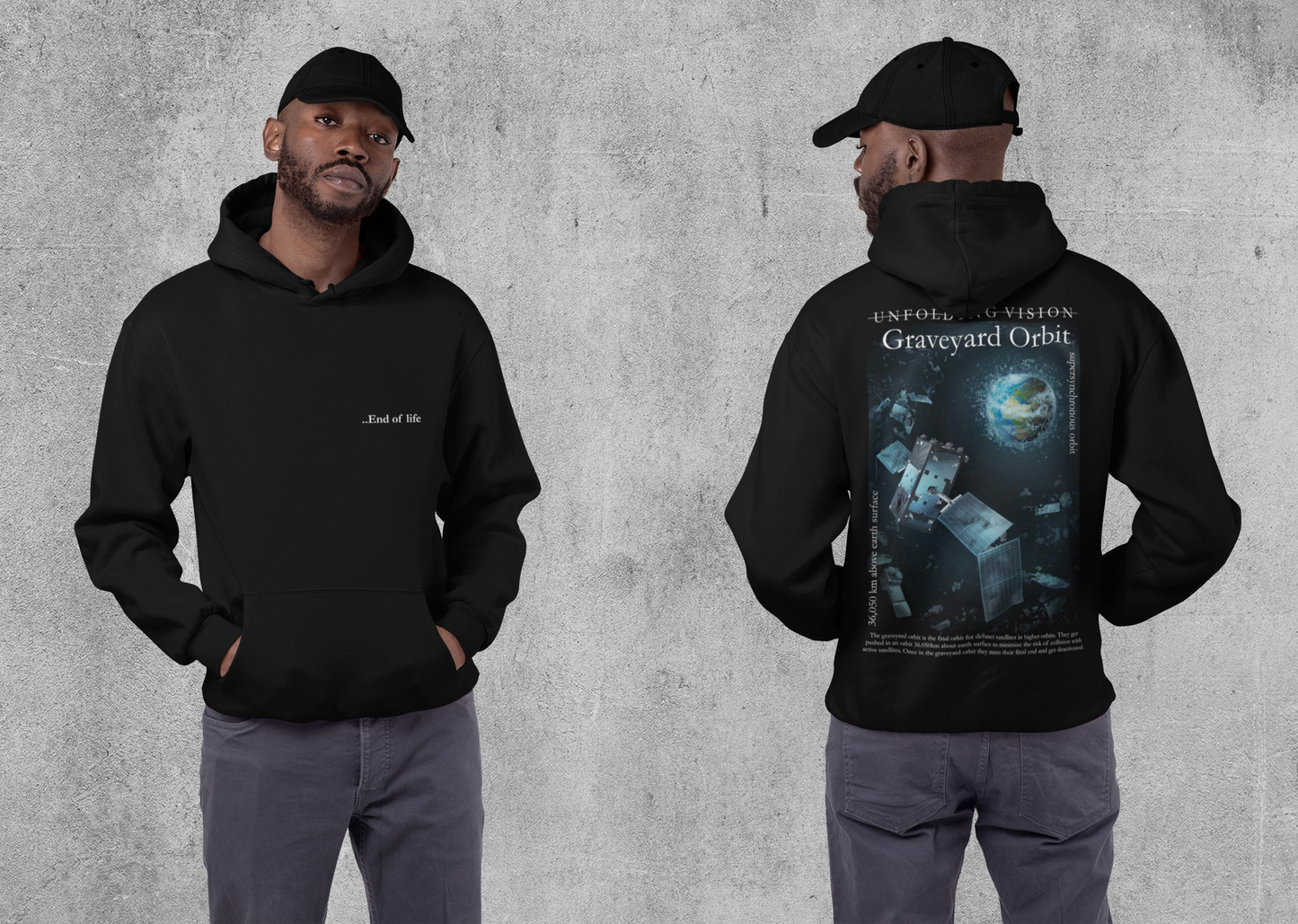 Graveyard Orbit Hoodie Schwarz