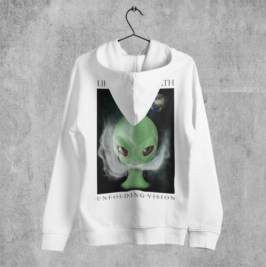Stoned Alien Hoodie Weiß