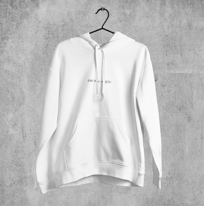 Stoned Alien Hoodie Weiß