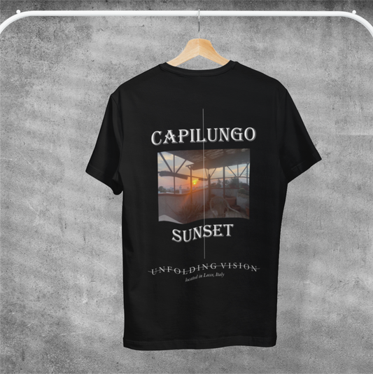 Capilungo Sunset Tee Schwarz