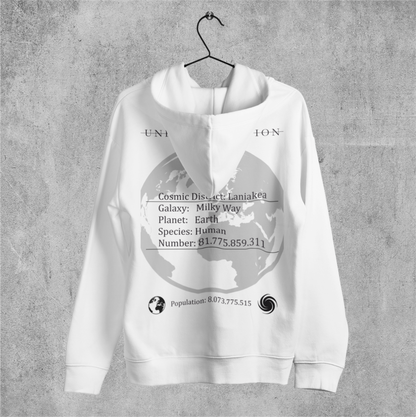 Cosmic ID Hoodie Weiß