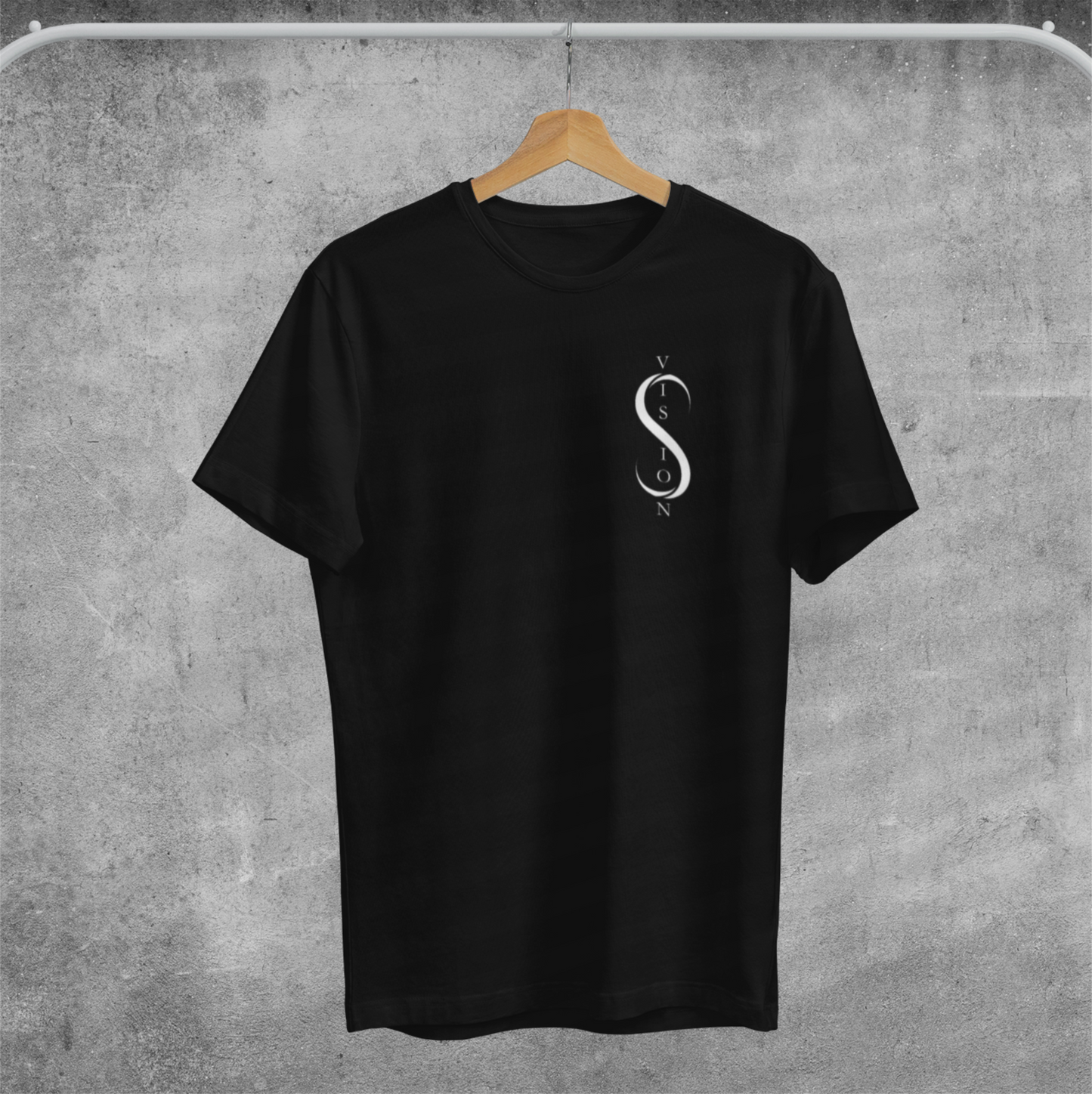 Cross Logo Tee Schwarz