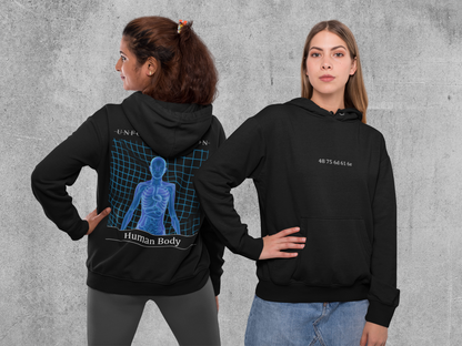 Holo Female Hoodie Schwarz