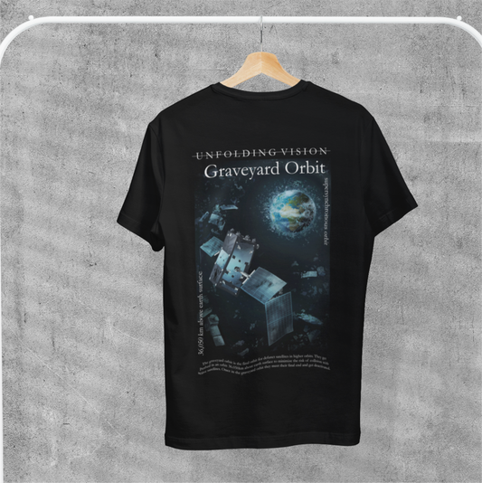 Graveyard Orbit Tee Schwarz
