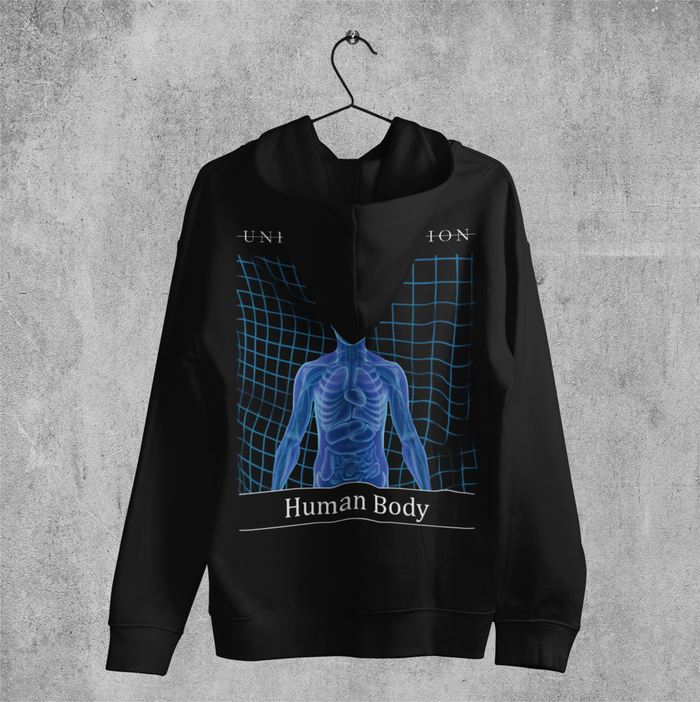Holo Hoodie Schwarz