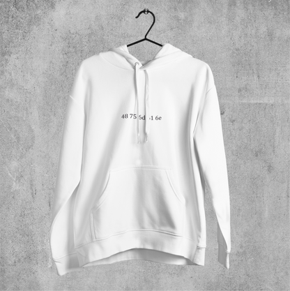 Holo Hoodie Weiß