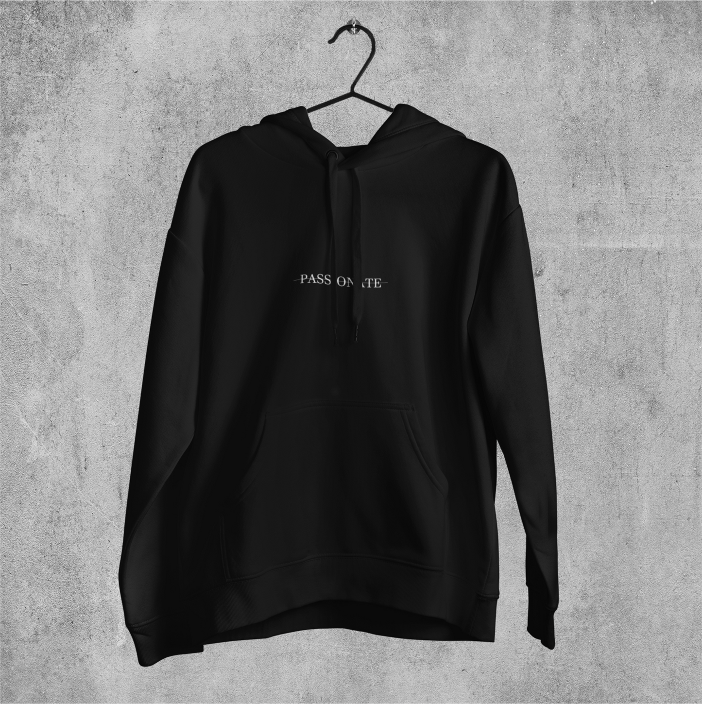 Passionate Hoodie Schwarz