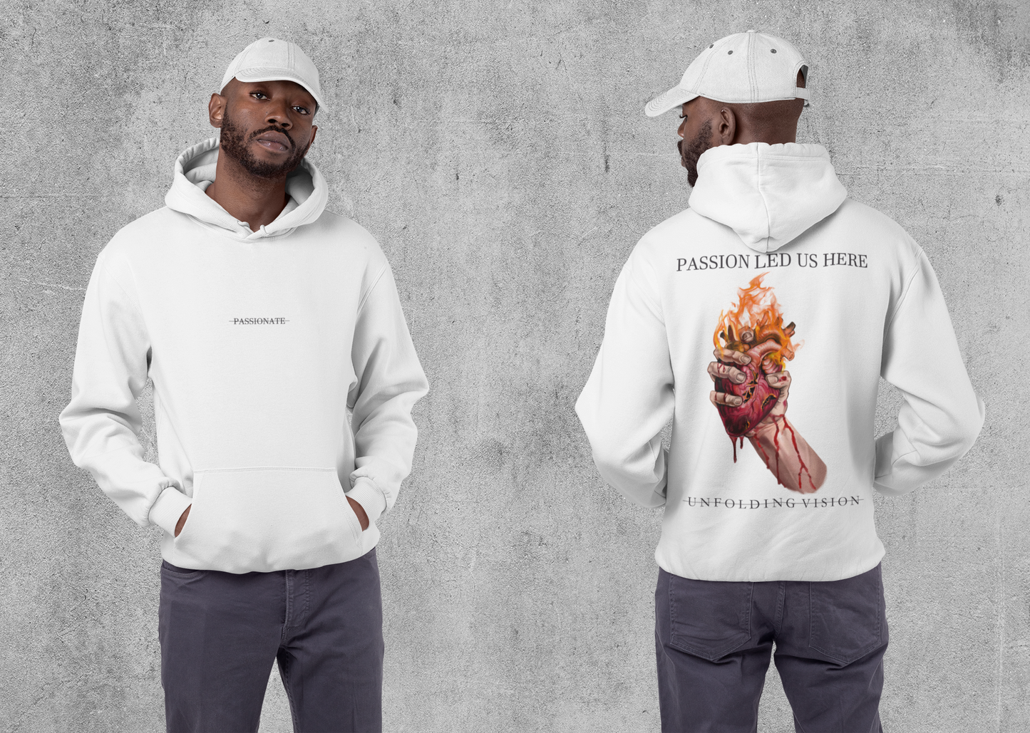 Passionate Hoodie Weiß