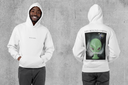 Stoned Alien Hoodie Weiß