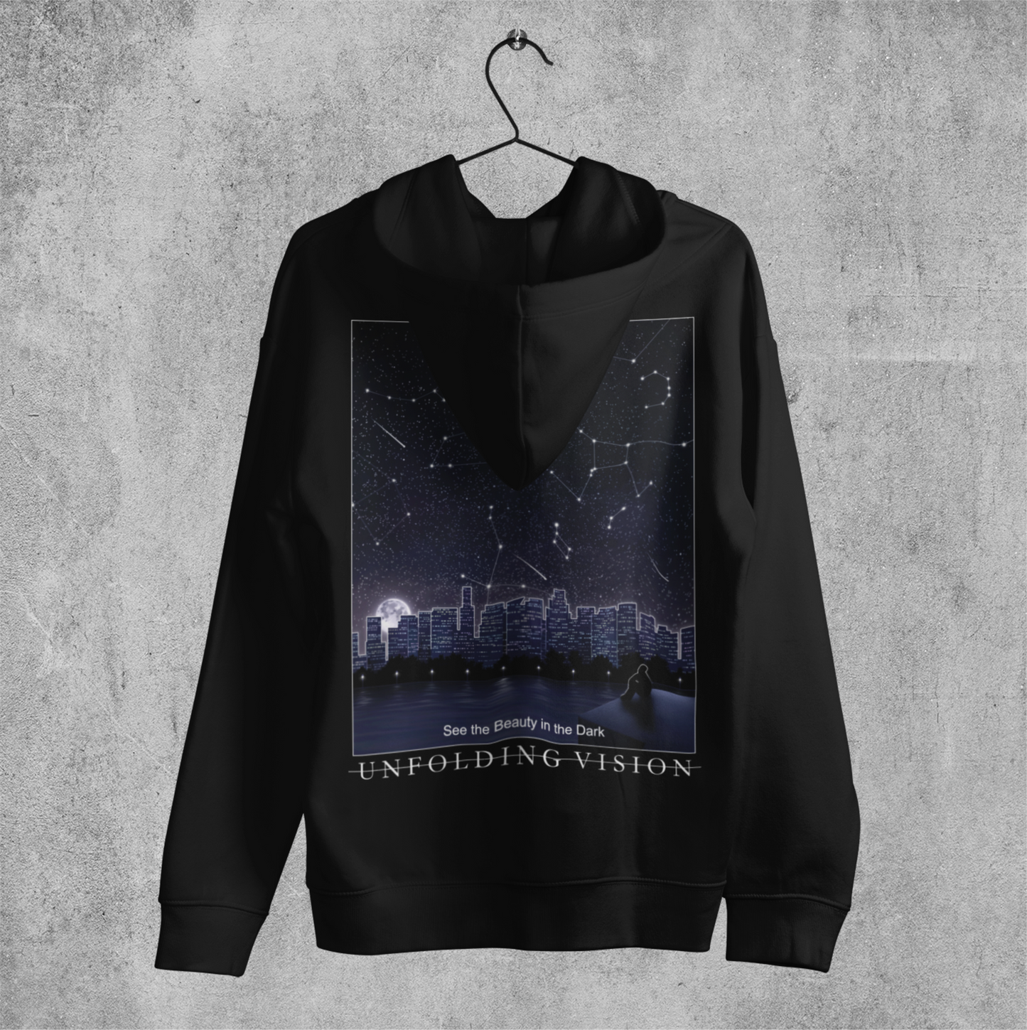 Stargazing Hoodie Schwarz