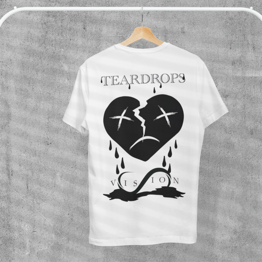 Teardrops Tee Weiß